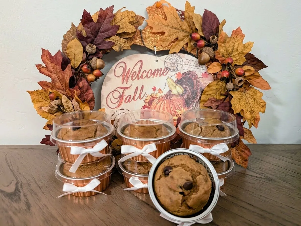 Welcome Fall: Individually-Boxed Mini Muffins